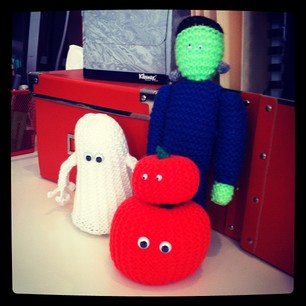 Happy Halloween! I brought some googly-eyed friends to work.