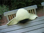 Felted Baby Yoda Hat