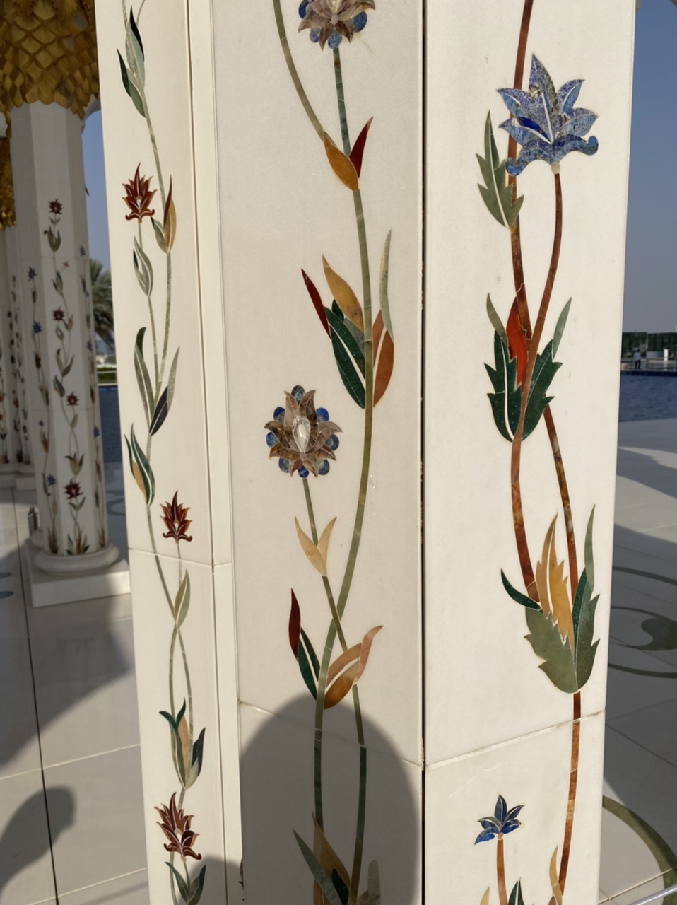 Column inlay