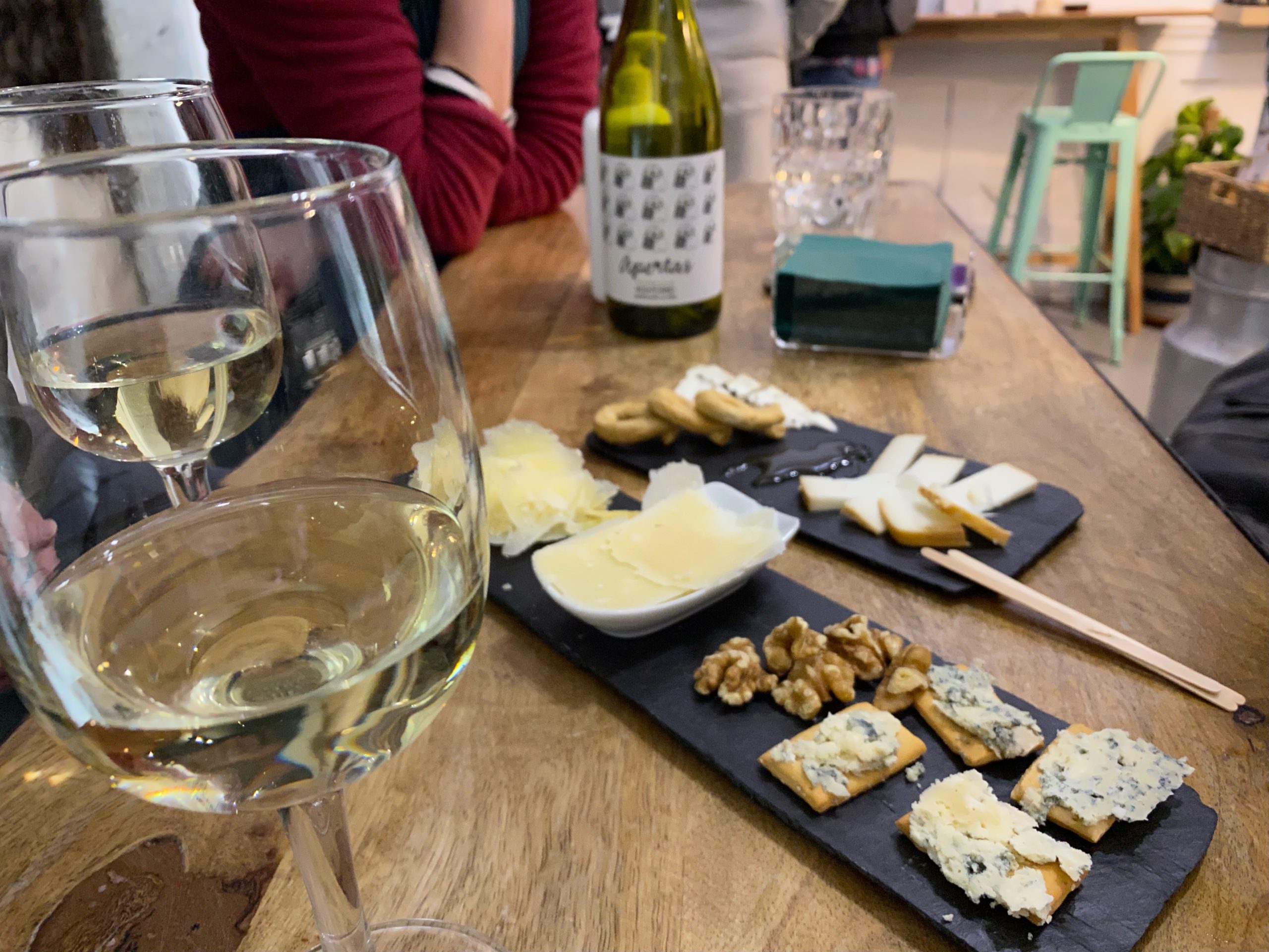 Wine and cheese