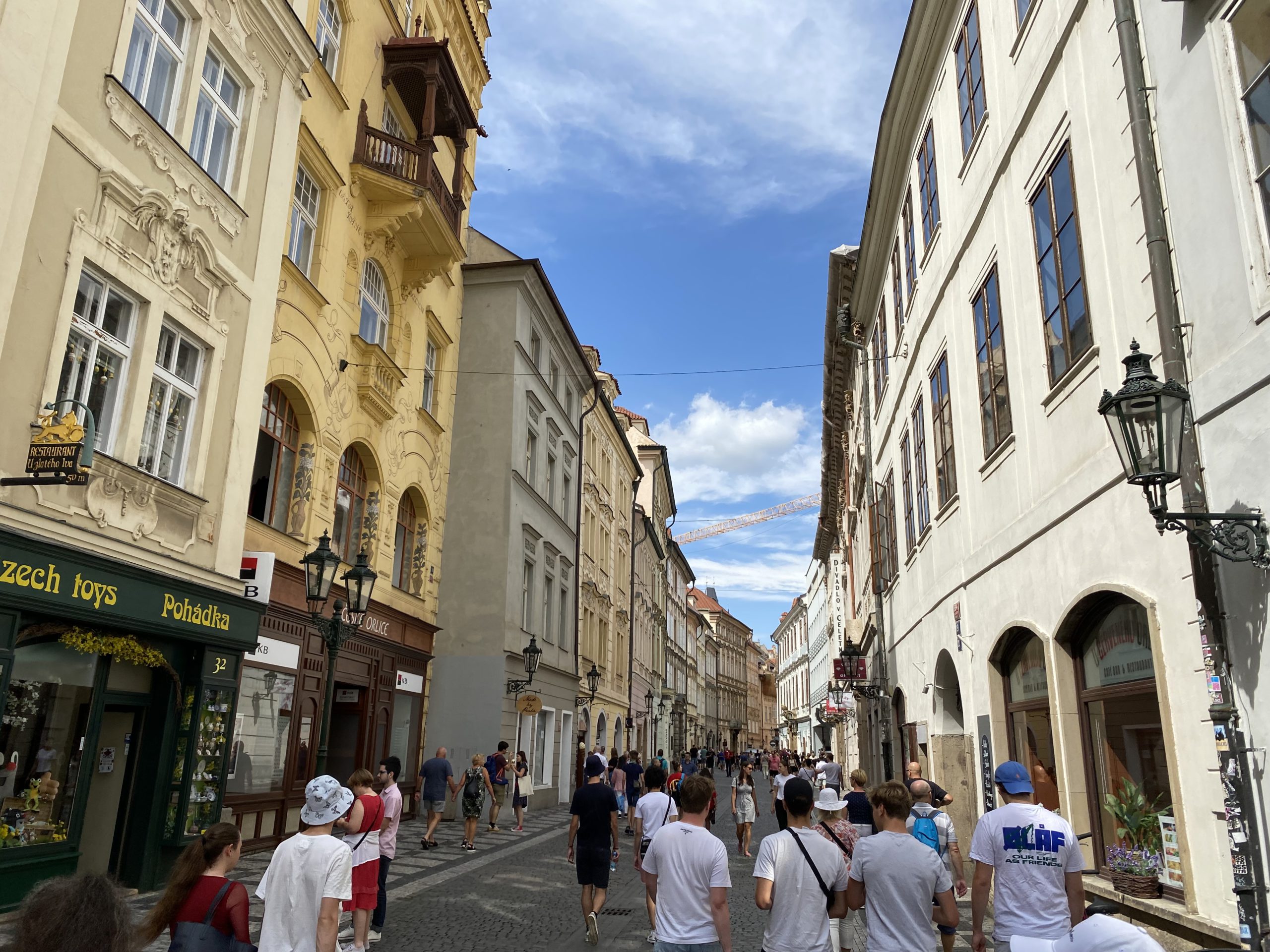 Walking through the Old Town